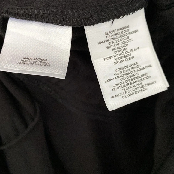 NWT, Anne Klein Black Midi Dress Size 8 - Picture 8 of 10